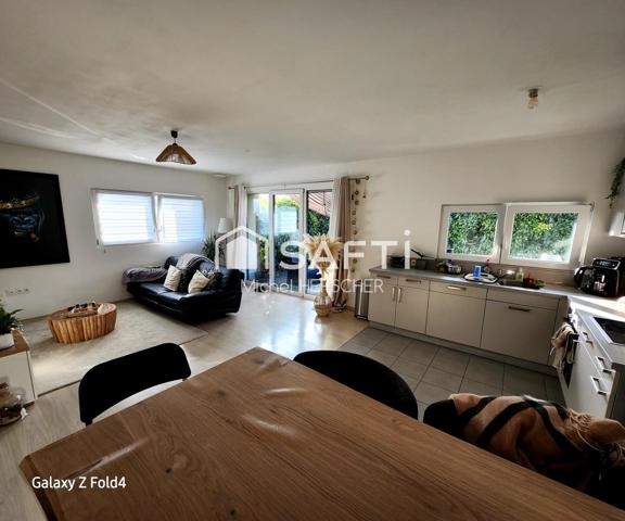 Bel appartement à Jebsheim de 75 m² sur 63 m² de terrain