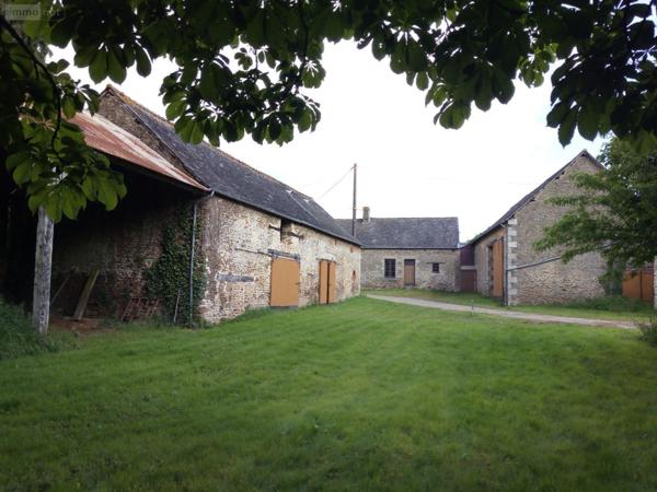 Maison de maître à vendre à Villaines-la-Juhel en Mayenne (53700), ref : 1357