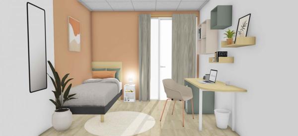 Appartement T1 36 Academy Rennes | Lamotte