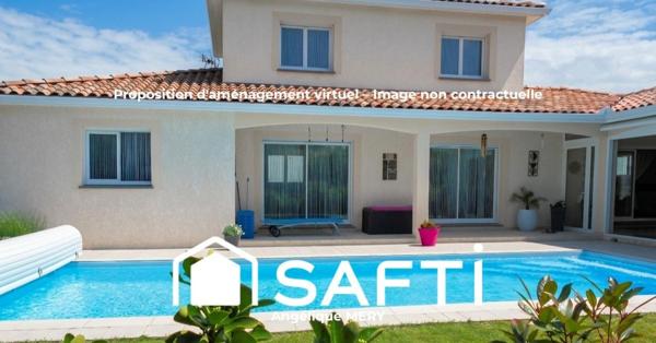 Villa 179m² utiles (148+31) • Carbonne Gare