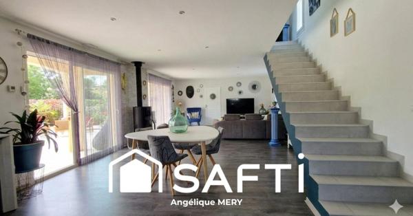 Villa 179m² utiles (148+31) • Carbonne Gare