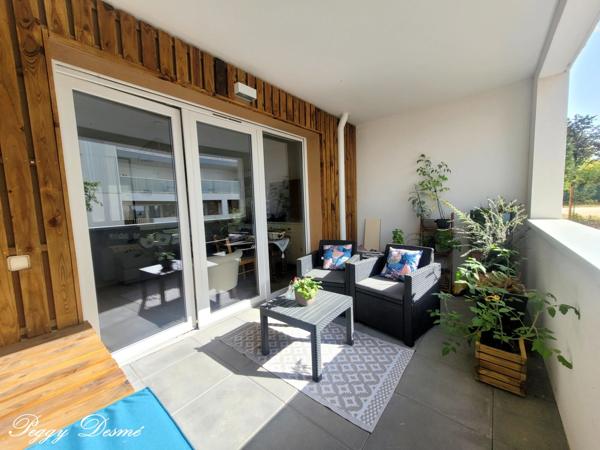 Appartement à vendre 3 pièces LA ROCHELLE (17) - 2 chambres, Terrasse, Place de parking privative