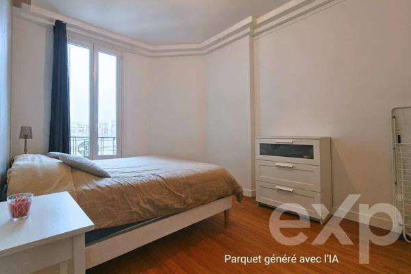 Appartement 2 pièces de 44m² – Porte de Clichy/Victor Hugo
