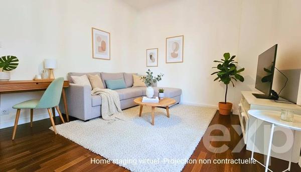 Appartement 2 pièces de 44m² – Porte de Clichy/Victor Hugo