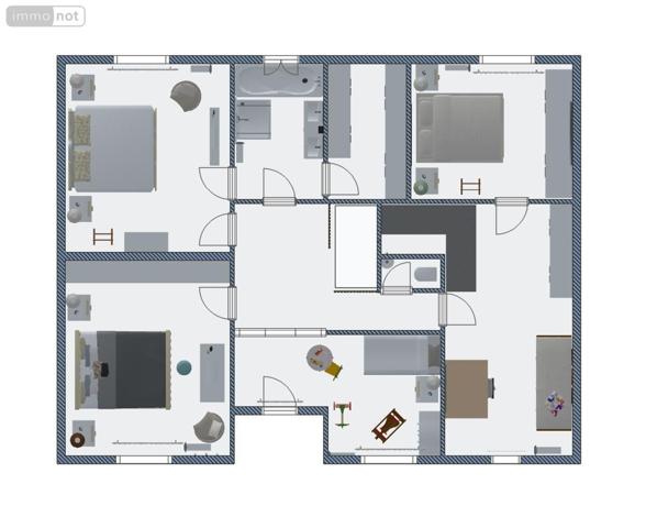 Maison à vendre à Nantes en Loire-Atlantique (44000), ref : 44007-1730   
Saint Donatien