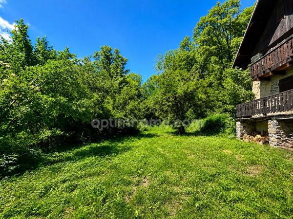 ALBIEZ-LE-JEUNE - MAISON INDIVIDUELLE EN PIERRE - GRAND TERRAIN - VUE PANORAMIQUE MONTAGNES