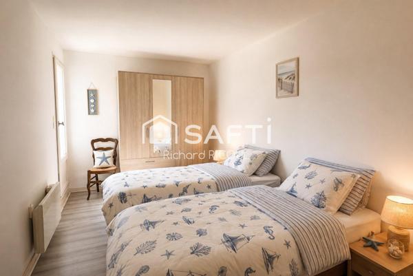 Appartement 2 ch bord de mer jardin terrasse balcon - Loc sais possibles