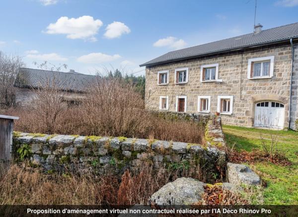 Maison à vendre 6 pièces TENCE (43)/ terrain de 857m²