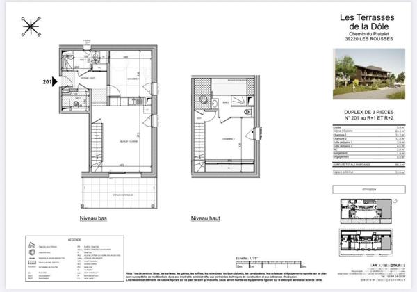 Appartement à vendre 3 pièces 68 m² Les Rousses