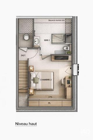 Appartement à vendre 3 pièces 68 m² Les Rousses