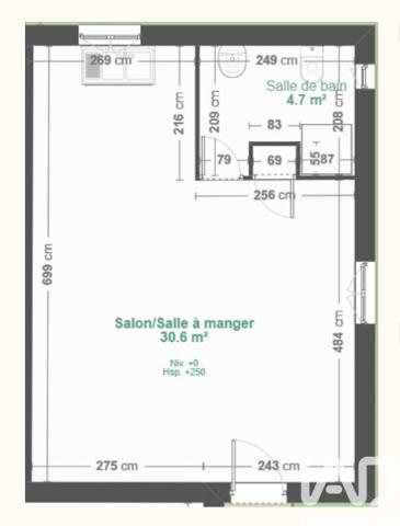 Maison à vendre 1 pièce 35 m² Saint-Gilles-Croix-de-Vie