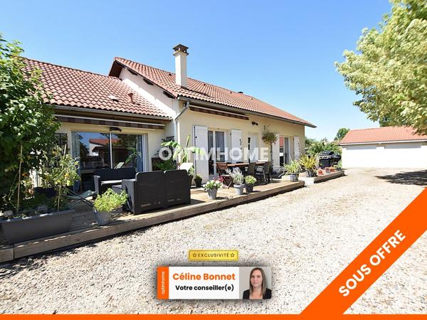 MAISON 131,5m2 / PARCELLE 1238m2 / 4 CHAMBRES