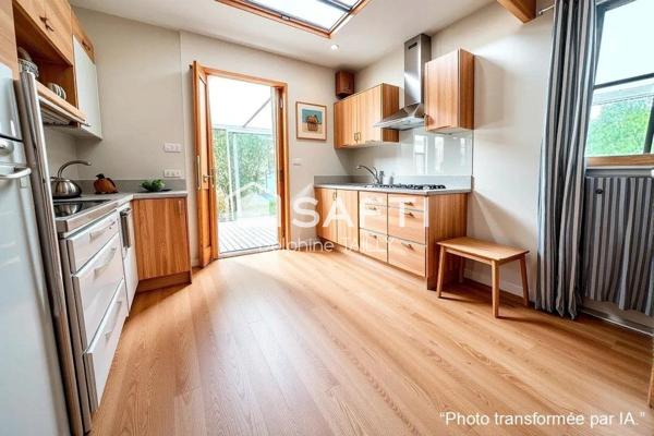 Maison à rénover avec grand jardin à Couëron