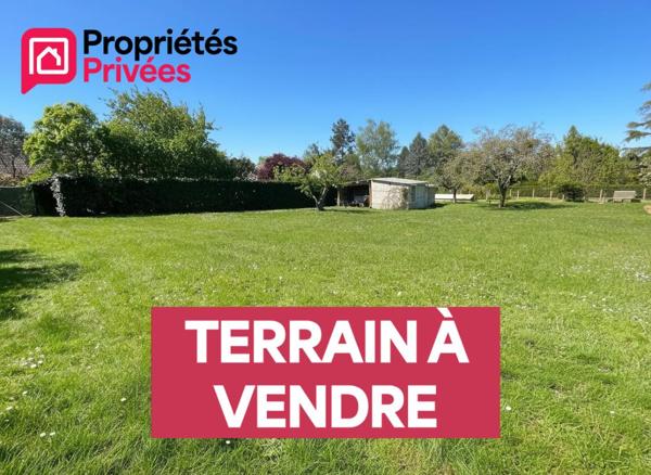 Terrain 1010m2  constructible libre constructeur centre Anet 127000 FAI