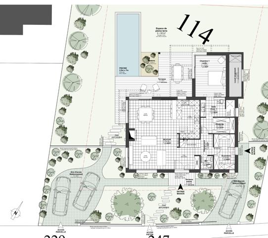VILLA À RÉNOVER AVEC PERMIS DE CONSTRUIRE À HOSSEGOR