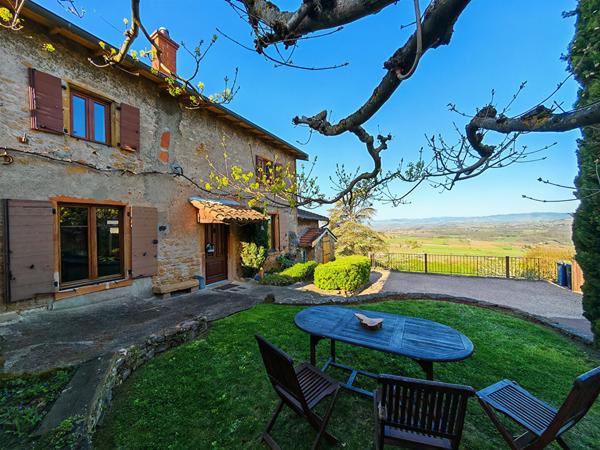 Maison Charnay 7 pièce(s) -Vue imprenable sur les Monts du Lyonnais