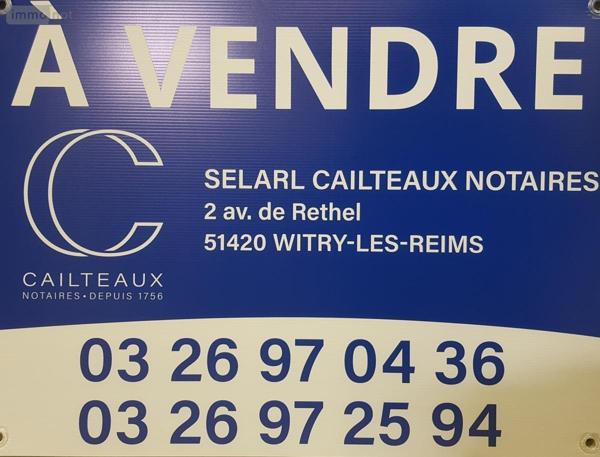 Terrain à Batir à vendre à Witry-lès-Reims dans la Marne (51420), ref : 51057-1049