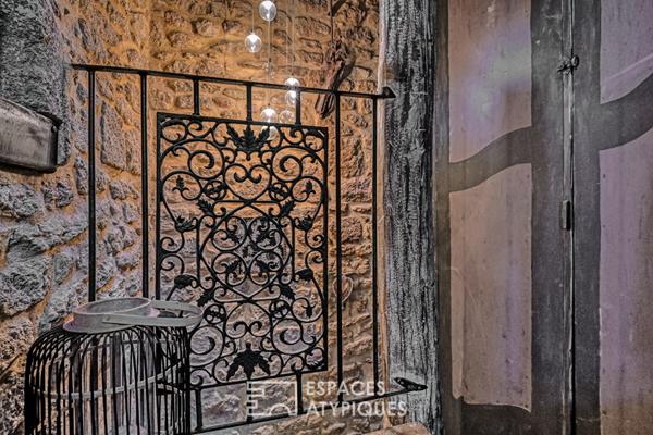 Maison de village rénovée avec vue imprenable proche Uzès