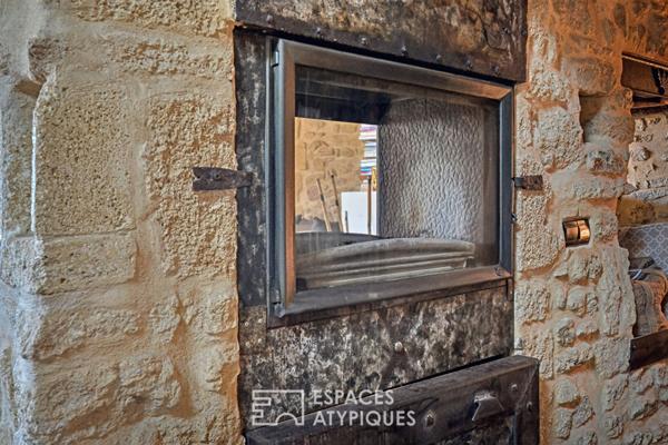 Maison de village rénovée avec vue imprenable proche Uzès