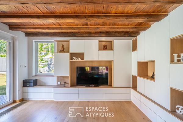 Maison de caractère avec piscine et jardin arboré