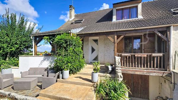 Maison spacieuse sur sous-sol total à vendre à 7 minutes de Coubert
