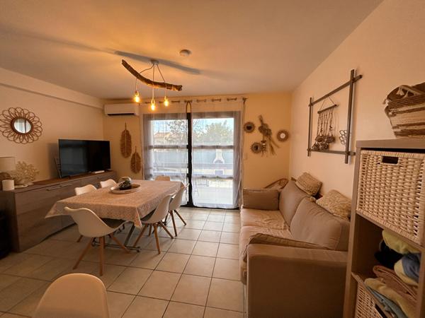 A vendre bord de mer Appartement Linguizzetta 3 pièce(s) avec jardin, garage