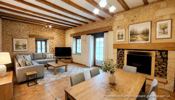 A vendre. Ensemble de 250m² à Tursac (24) avec maison d'habitation, gîte, piscine lagon sur près de 1,5 hectares de terrain en partie boisé. possibilité de création d'une auberge