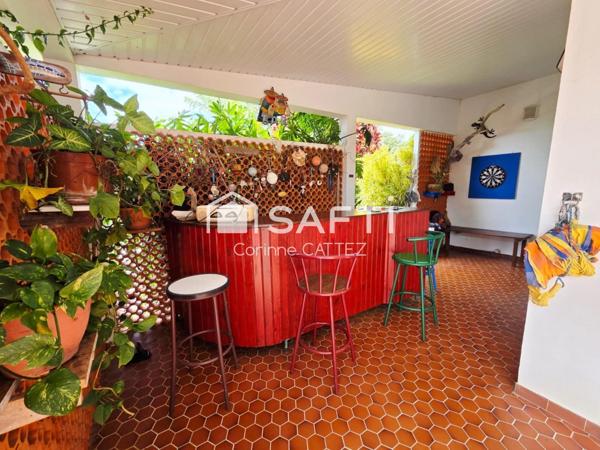 Villa de charme face à la Montagne Pelée