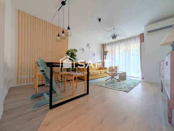 APPARTEMENT DE 62M² AVEC TERRASSE ET GARAGE