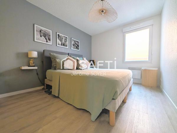 APPARTEMENT DE 62M² AVEC TERRASSE ET GARAGE