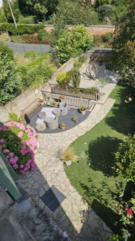 Le Mas-d'Agenais (47430) Magnifique demeure de village 5 chambres, garage et jardin.