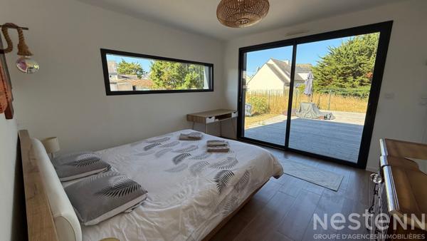 QUIBERON - Maison d architecte de plain-pied de 2021 avec 3 chambres a vendre