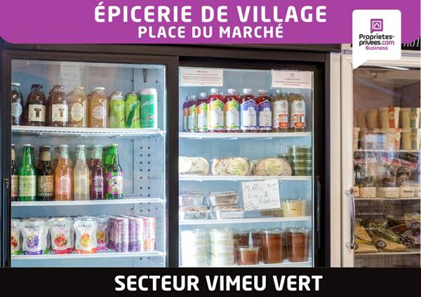 Cession de bail local Alimentation générale 80 m2- Village du Vimeu