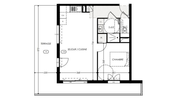 Appartement à vendre 2 pièces 48 m² Antibes