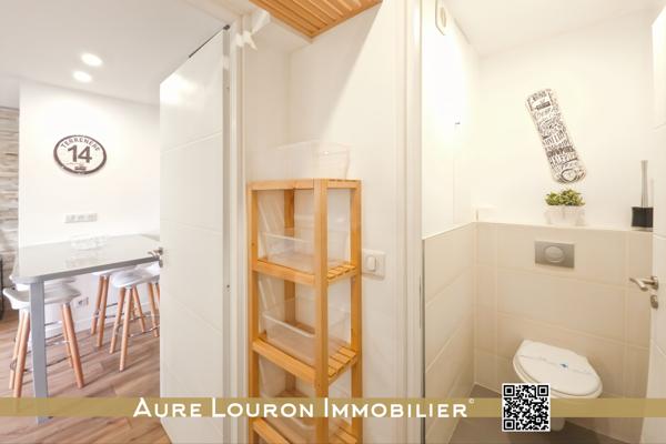 Saint-Lary-Soulan (65170) STUDIO CABINE RENOVÉ 29.62M² AVEC CAVE ET CASIER A SKIS A SAINT-LARY PLA D'ADET