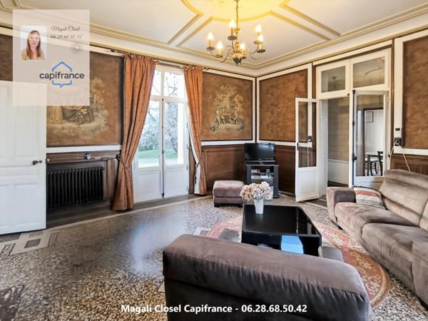 Demeure de caractère – Fin XIXe siècle – Parc arboré de plus de 5 000 m² – Centre-ville