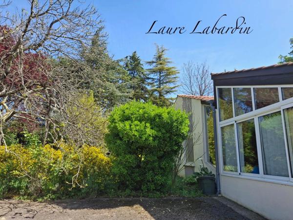 Maison de 144m2, 3 chambres, véranda, piscine, jardin, garage à TOMBEBOEUF (47)
