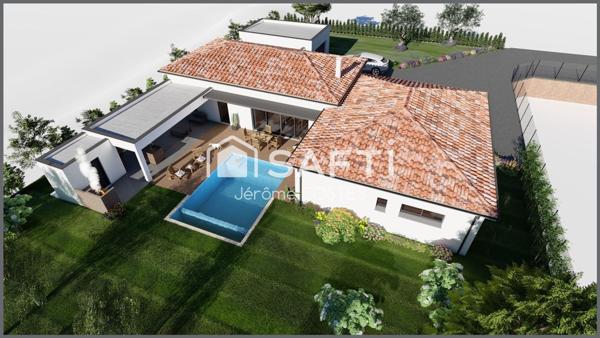 Villa contemporaine d'environ 170 M2 en cours de construction