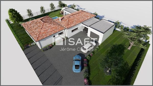 Villa contemporaine d'environ 170 M2 en cours de construction