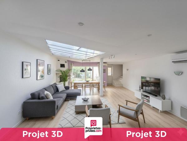 VENTE INTERACTIVE ! GARANTIE 12 MOIS INCLUS ! Maison de ville avec jardin et garage !