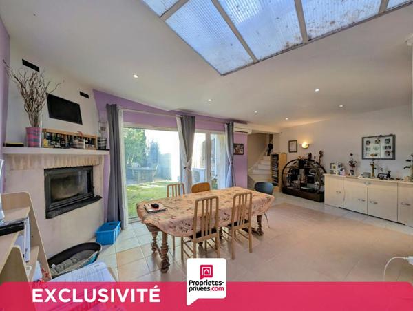 VENTE INTERACTIVE ! GARANTIE 12 MOIS INCLUS ! Maison de ville avec jardin et garage !