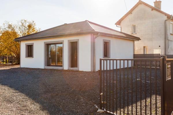 Exclusivité, à vendre Maison contemporaine 3 pièces BLANZY (71) proximité Montceau Les Mines