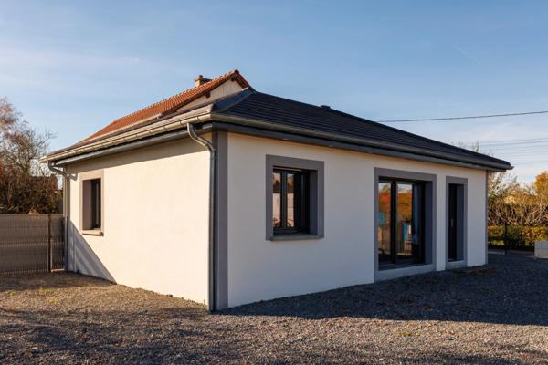 Exclusivité, à vendre Maison contemporaine 3 pièces BLANZY (71) proximité Montceau Les Mines