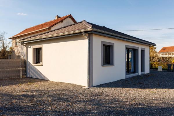 Exclusivité, à vendre Maison contemporaine 3 pièces BLANZY (71) proximité Montceau Les Mines