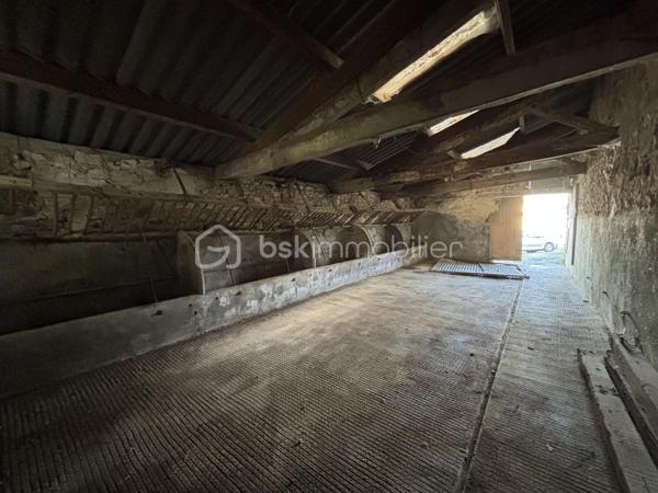 Opportunité à saisir chez BSK Immobilier !

Grande bâtisse en pierre d’environ 188 m² offrant un vaste potentiel pour un usage de stockage ou l’aménagement d’un grand garage.

Implantée sur une parcelle de 696 m² dans un environnement naturel préservé, à proximité du lac de la Bultière, elle profite d’un cadre paisible et verdoyant, avec un accès simple et rapide.

Le bâtiment se compose de trois volumes distincts, permettant d’organiser l’espace selon vos besoins.
La hauteur sous toiture offre également la possibilité d’exploiter plusieurs niveaux.

L’ensemble se situe en zone agricole non constructible, destiné exclusivement à un usage non résidentiel.

Un bien rare sur le secteur, apprécié pour son charme authentique et sa localisation privilégiée au cœur de la nature.
Non soumis au DPE.

Pour plus de renseignements et organiser une visite, contactez Noëmie BRÉGEON au 06 63 61 34 66, conseillère immobilier BSK sur le secteur de MONTAIGU-VENDÉE et sa région.