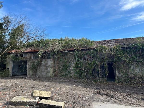 Très rare sur ce secteur hangar / terrain 564 m²