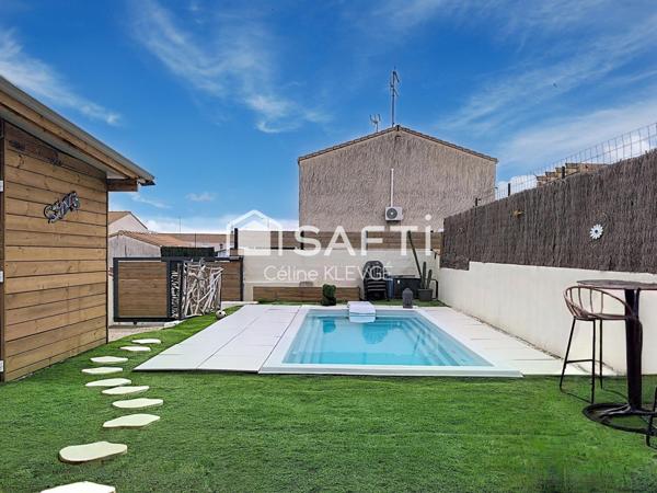 MAISON R+1 AVEC 4 CHAMBRES ET PISCINE