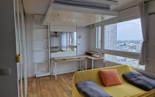 Appartement à louer    1 pièce • 33,76 m2 Paris 13