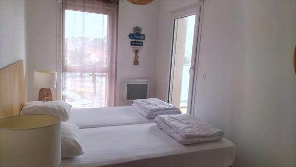 Bel appartement dans une résidence récente proche de la plage