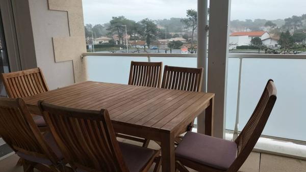 Bel appartement dans une résidence récente proche de la plage